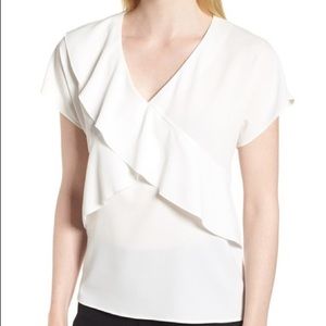 BOSS Inona Ruffled Top